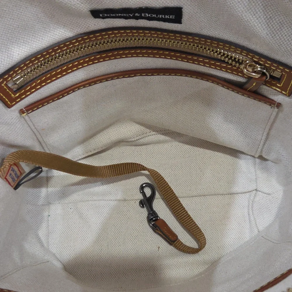 🤎▪️Dooney & Bourke▪️ Pebble Grain Small Zip leather Crossbody Bag Wallet Set